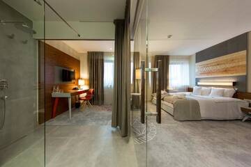 Фото номера Стандартные апартаменты Отель Hotel Kopieniec Fizjo- Med &amp; SPA г. Мужасихле 4